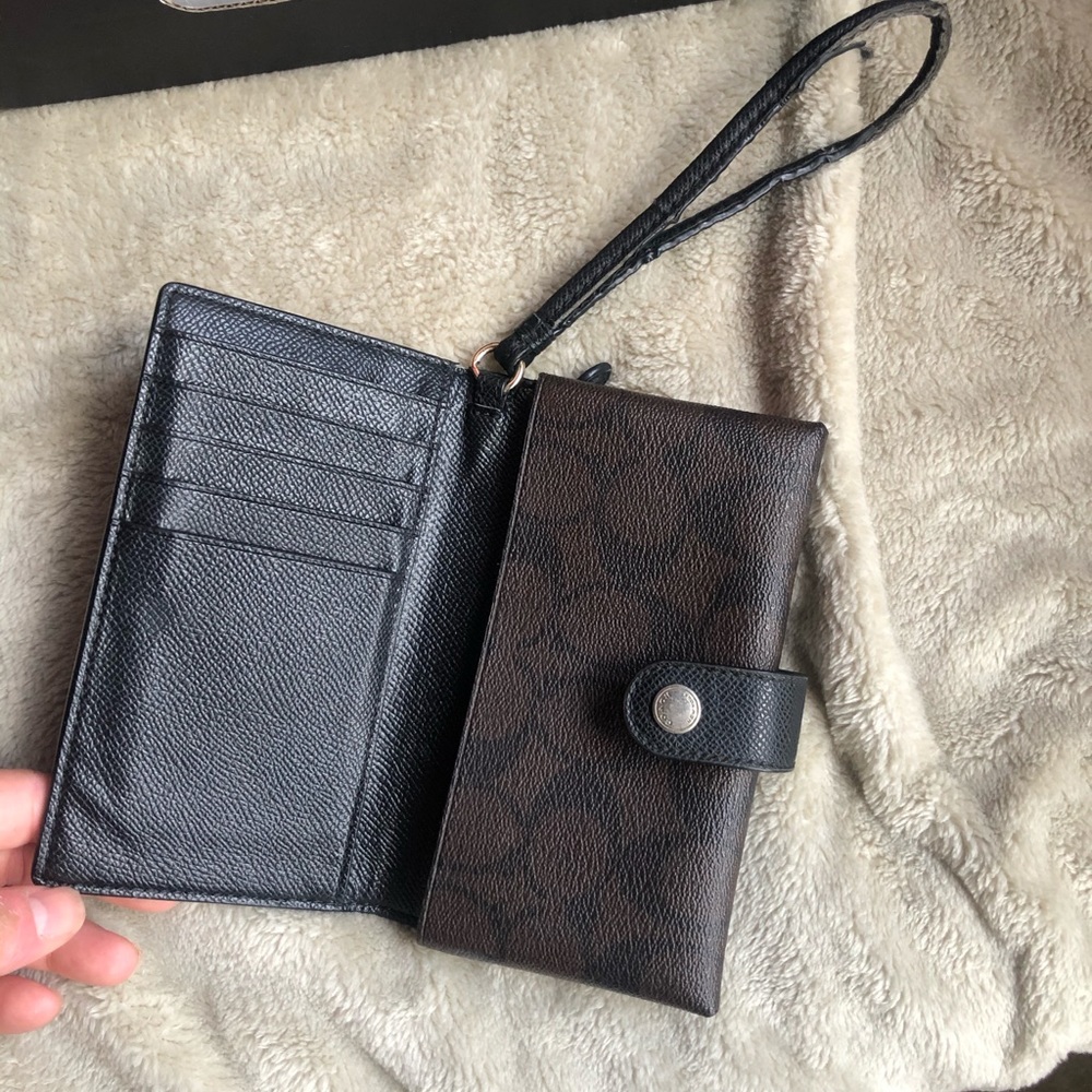 Coach wristlet